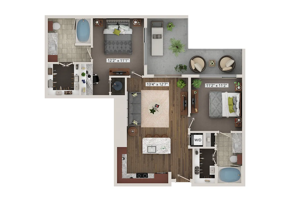 Floor plan B0