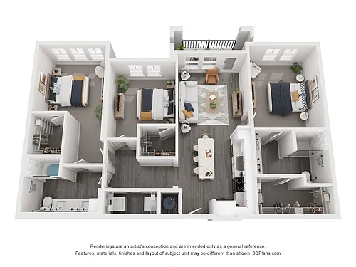 Floor plan 3A