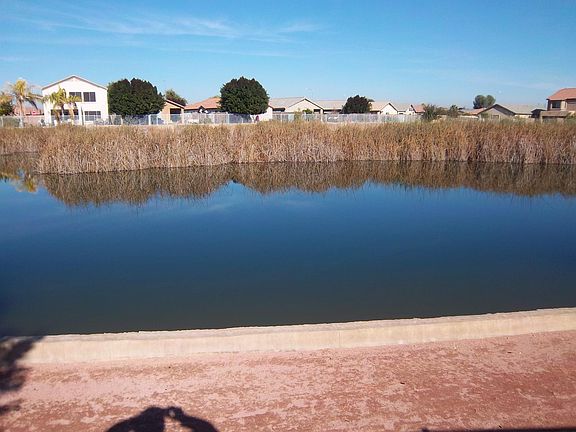 Lake behind Home