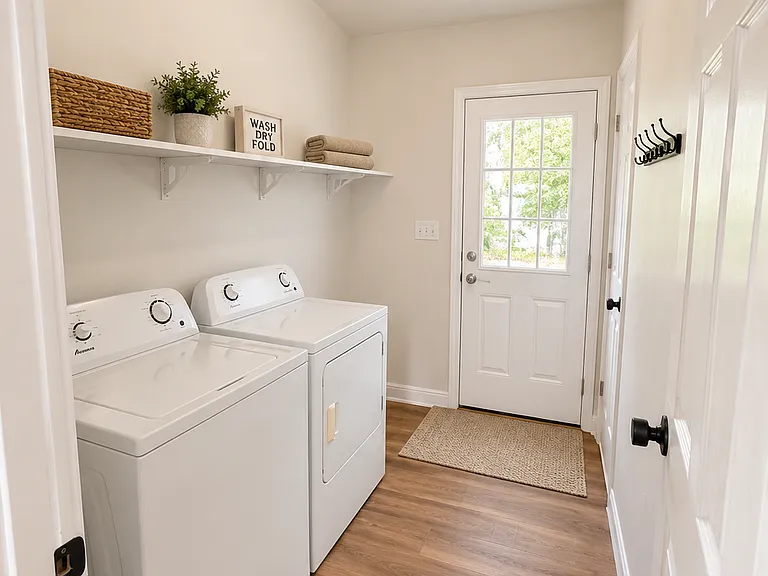 Laundry room (washer/dryer included)