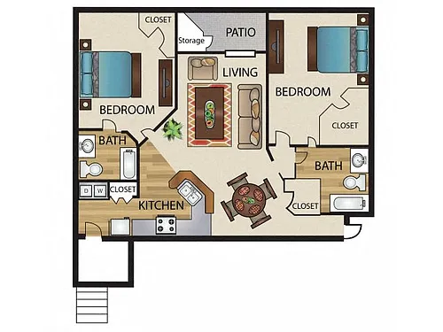 Floor plan B2G