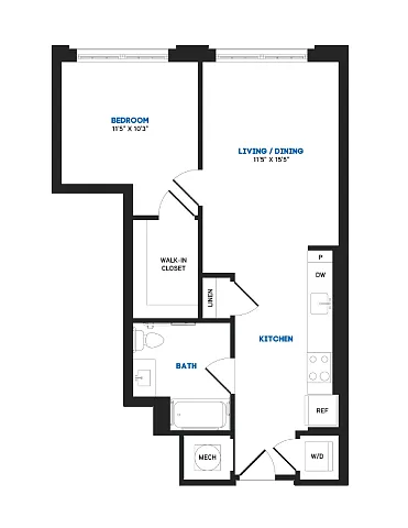 Floor plan A19A - Chase