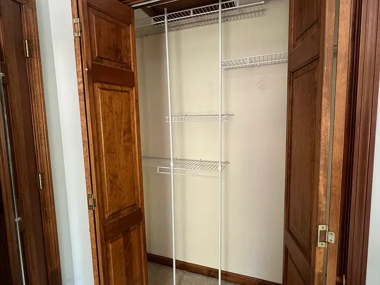 1st bedroom with large closet