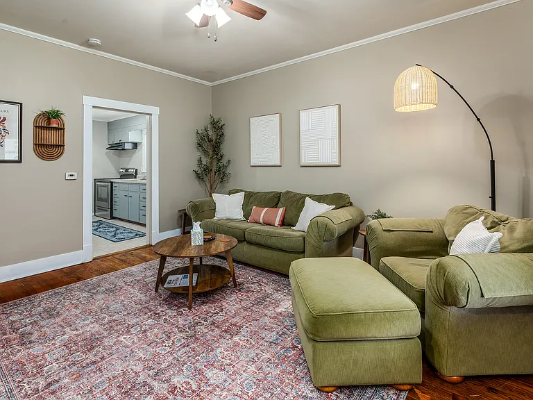 Living room when you walk in from the front porch
