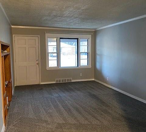 view of living room from dining room