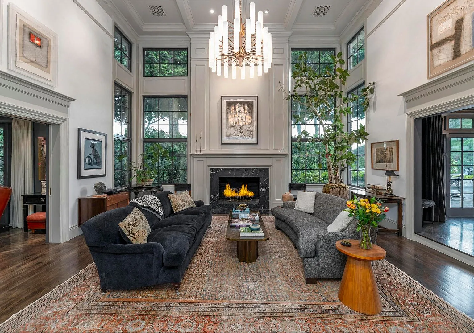 Furnished Hollywood Hills Estate | Summer Rental with Panoramic City Views, Gym, Spa & Pool! — Photo 1