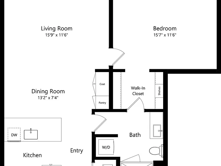 1 Bed 1 Bath in Glendale | 830 sq ft 1 Bed 1 Bath in Glendale | 830 sq ft