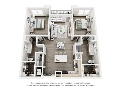 Floor plan Blue Ridge