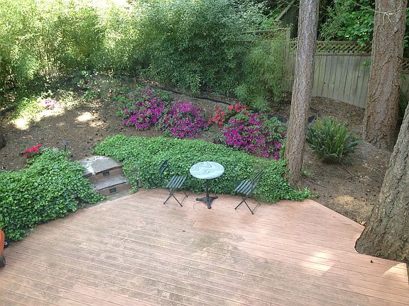 large deck area