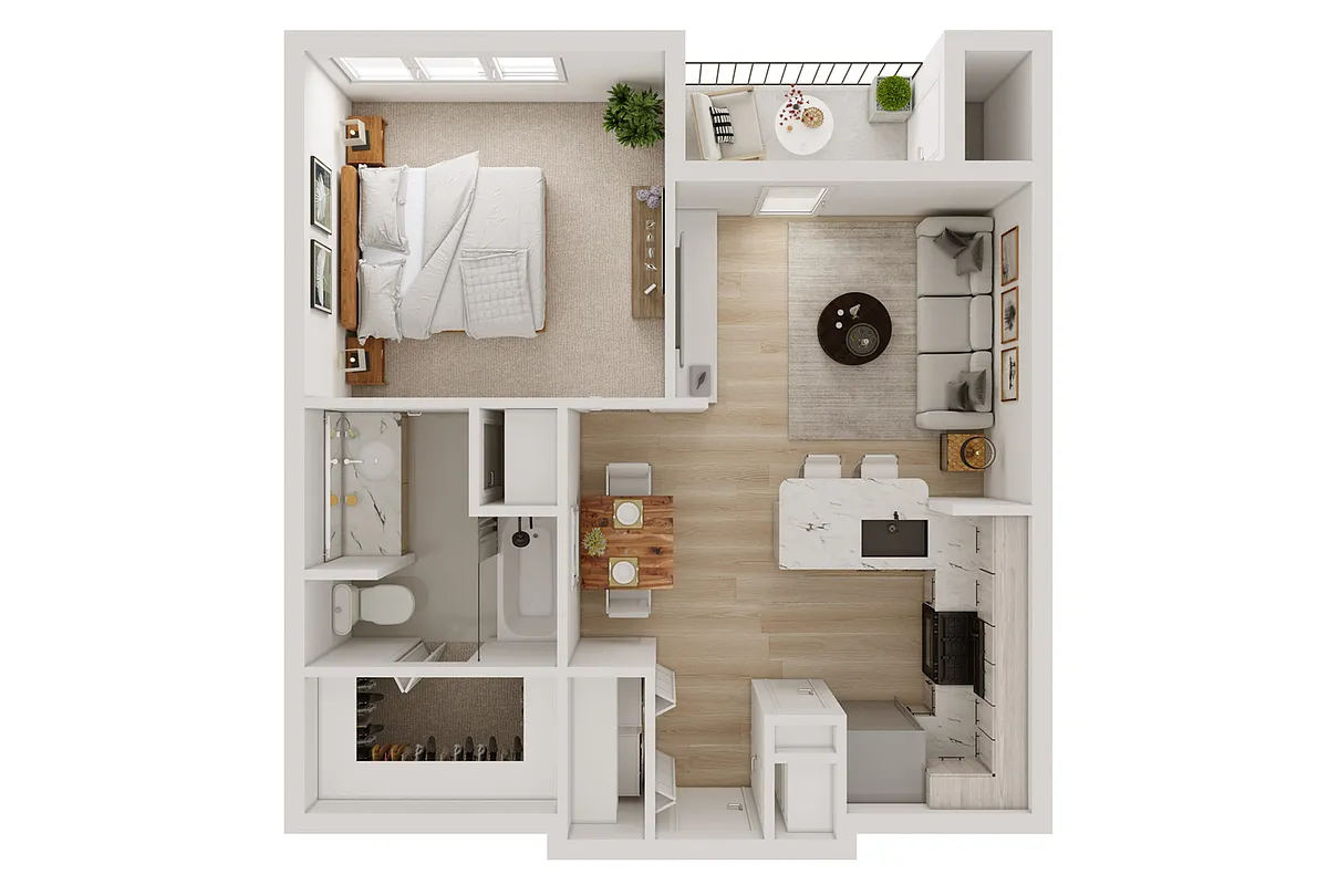 Floor plan A1D