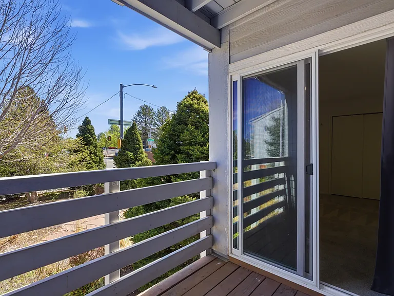Primary bedroom balcony