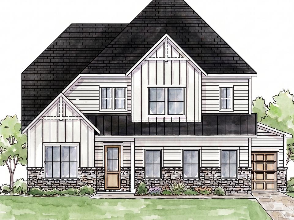 Exterior mockup of home for illustrative purposes only