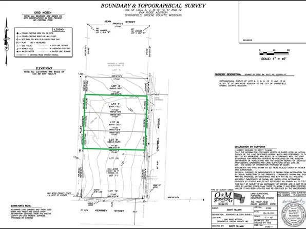 2423 N Campbell Avenue Lots 7-9, Springfield, MO 65803