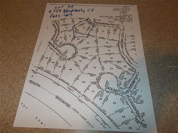 5th image of 6759 NEIGHBORLY COURT LOT 39