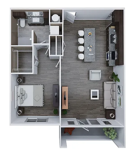 Floor plan B3