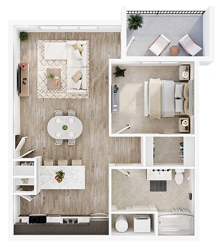 Floor plan A1A