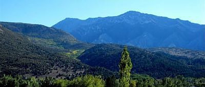 Mountain setting