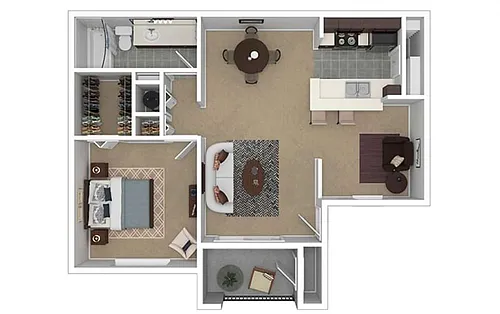 Floor plan Clearwater