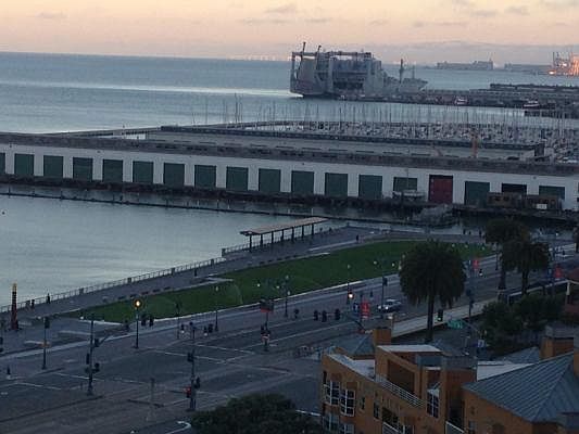 View from balcony - towards the SF Ballpark