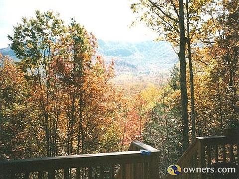 Fall color from the front deck