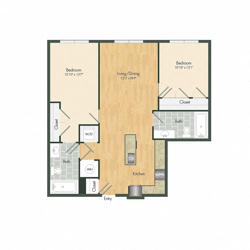 Floor plan B7Bw