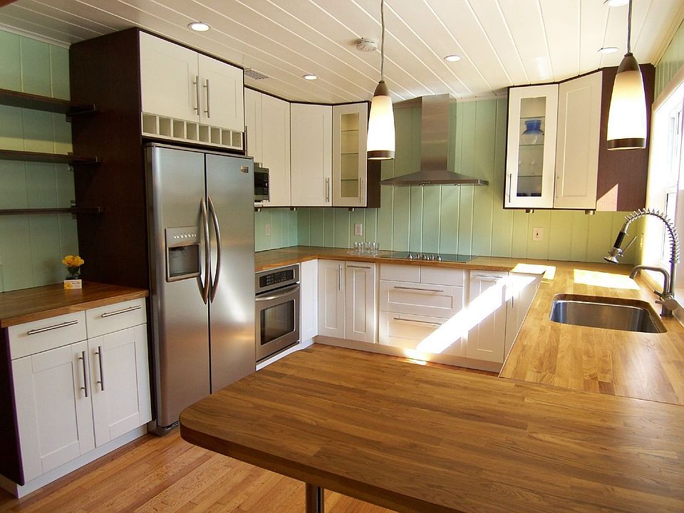 Sleek, well-designed kitchen. 