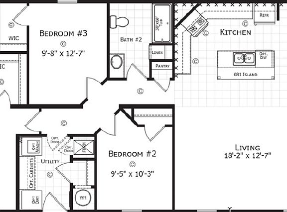 Floor Plan of Lindbergh Plan