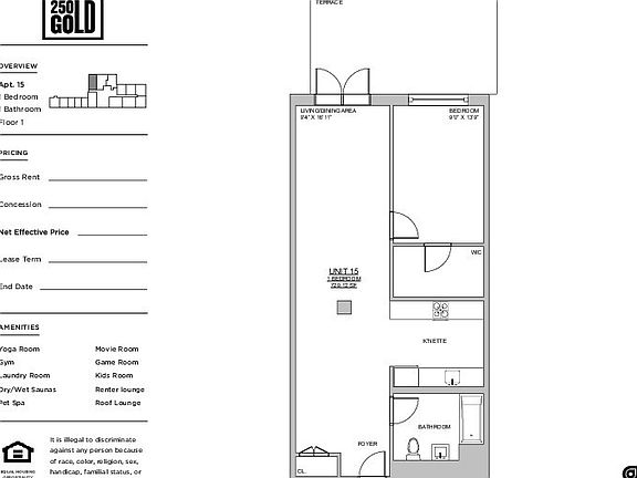 2nd image of 250 Gold St #145