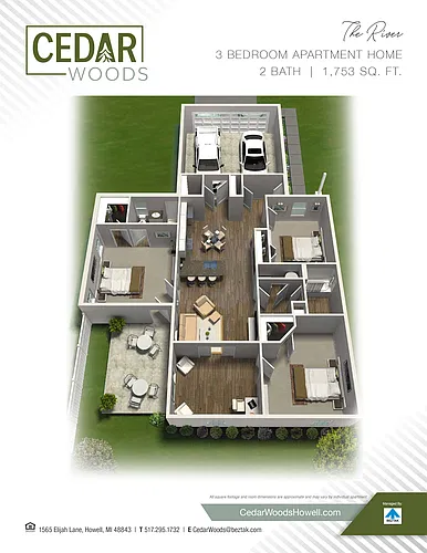 Floor plan The River