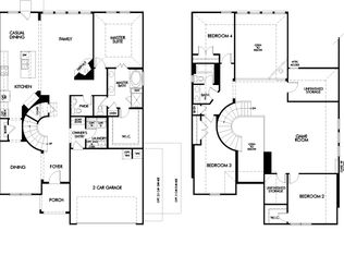 The Cedar (4012) Plan, Arcadia Ridge - Classic Series, San Antonio, TX 78245