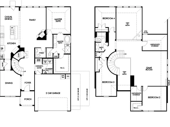 The Cedar (4012) Plan, Arcadia Ridge - Classic Series