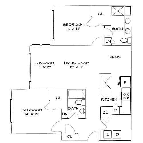 Floor plan Design 2D