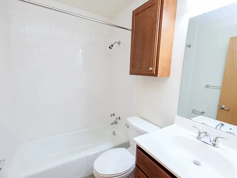 Welcome to Central Lakes of Uptown, where modern design meets comfort. This stylish bathroom features sleek fixtures and ample natural light. Make it your sanctuary. Explore your new home today and schedule a tour with us!