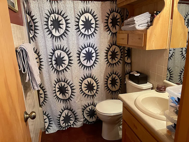 hallway bathroom