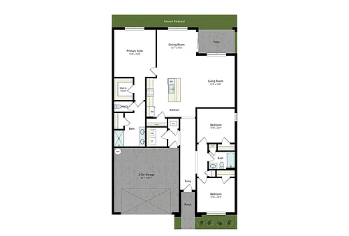 Floor plan Lavender