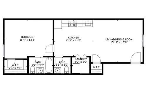 Floor plan Willow