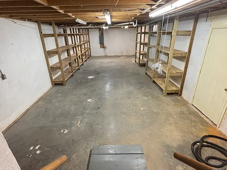 Unfinished basement