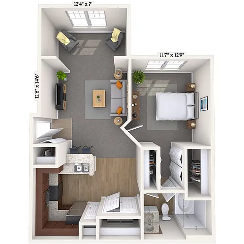 Floor plan 11B-C