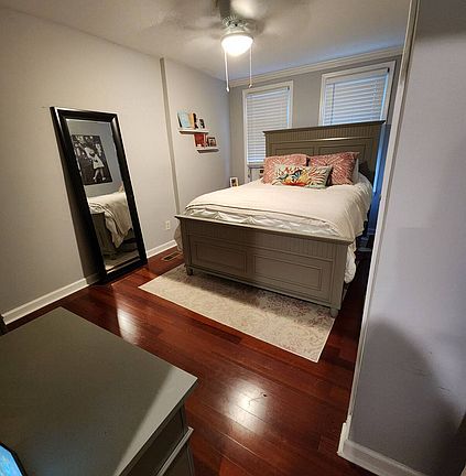 Furnished Back Bedroom