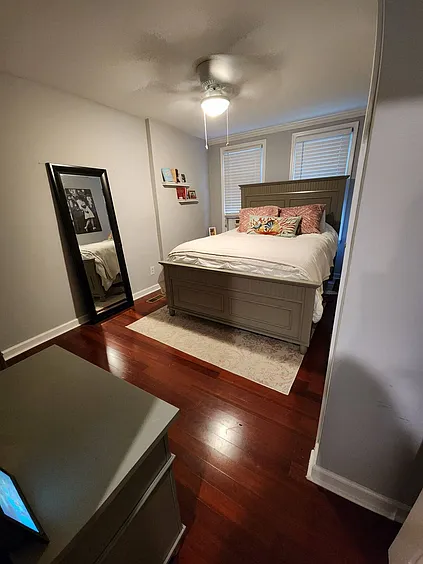 Furnished Back Bedroom