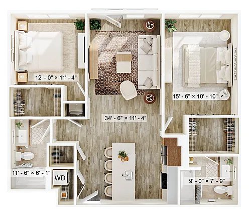 Floor plan Fairy Tree