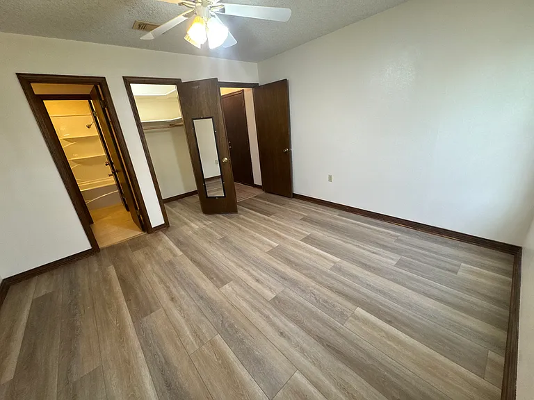Master bedroom view from the windows