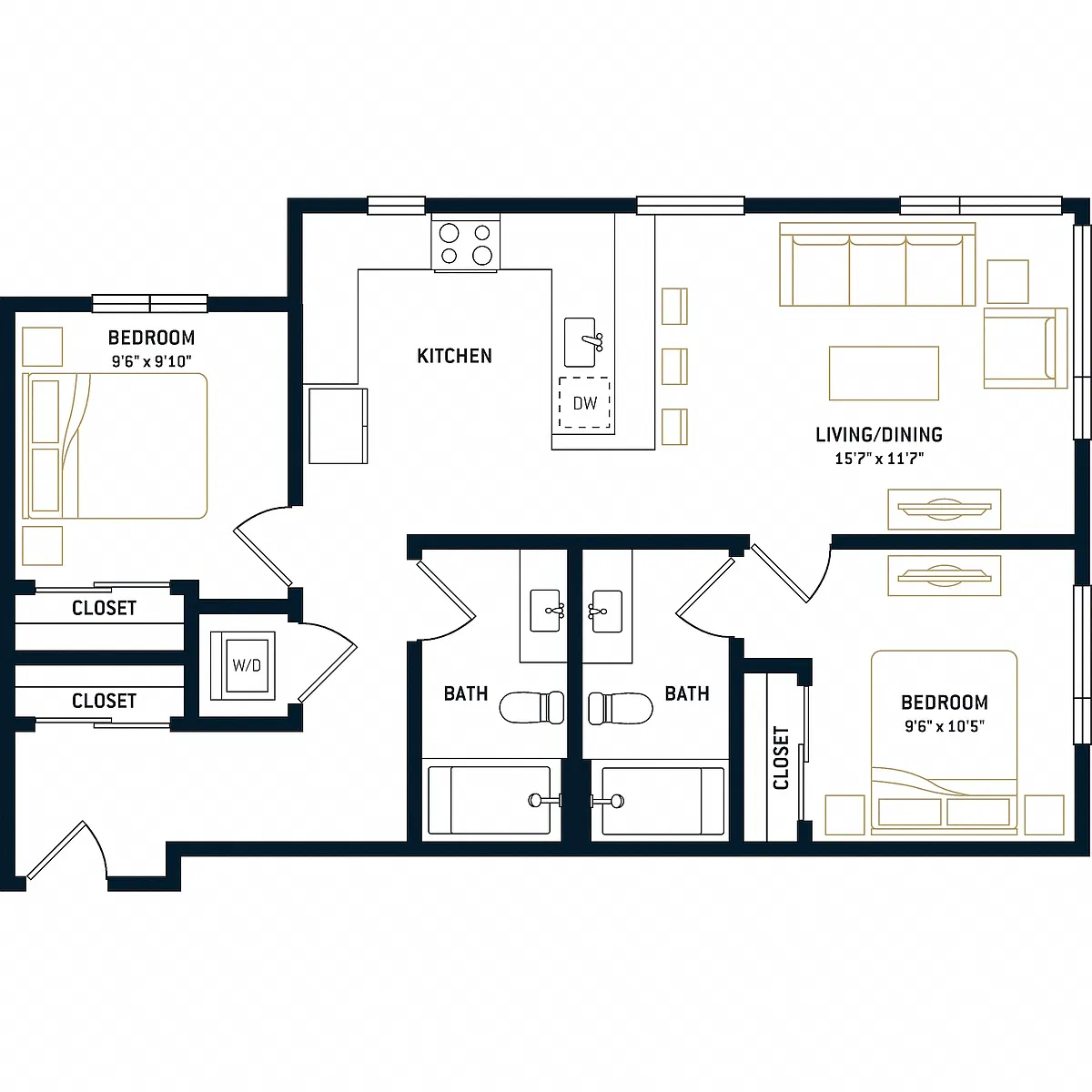 Floor plan B1