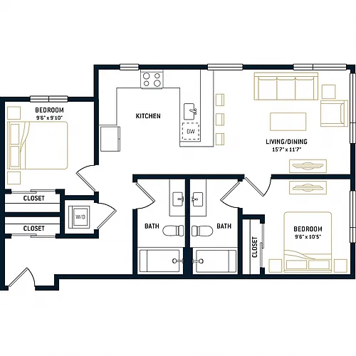 Floor plan B1
