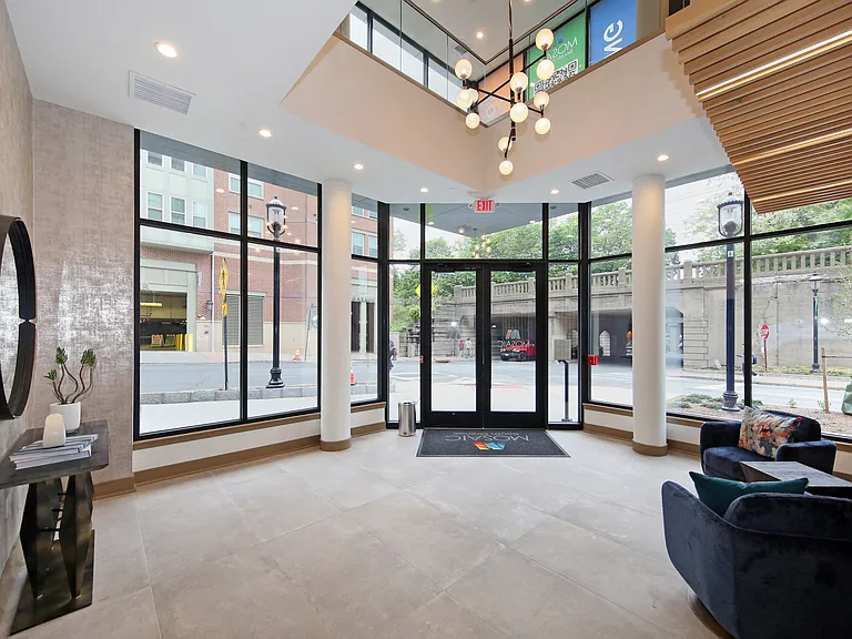 Elegant 2-Story Lobby