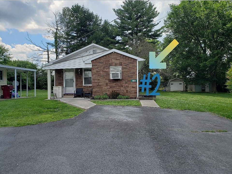 Studio apartment is on the right side of the duplex, #2.
