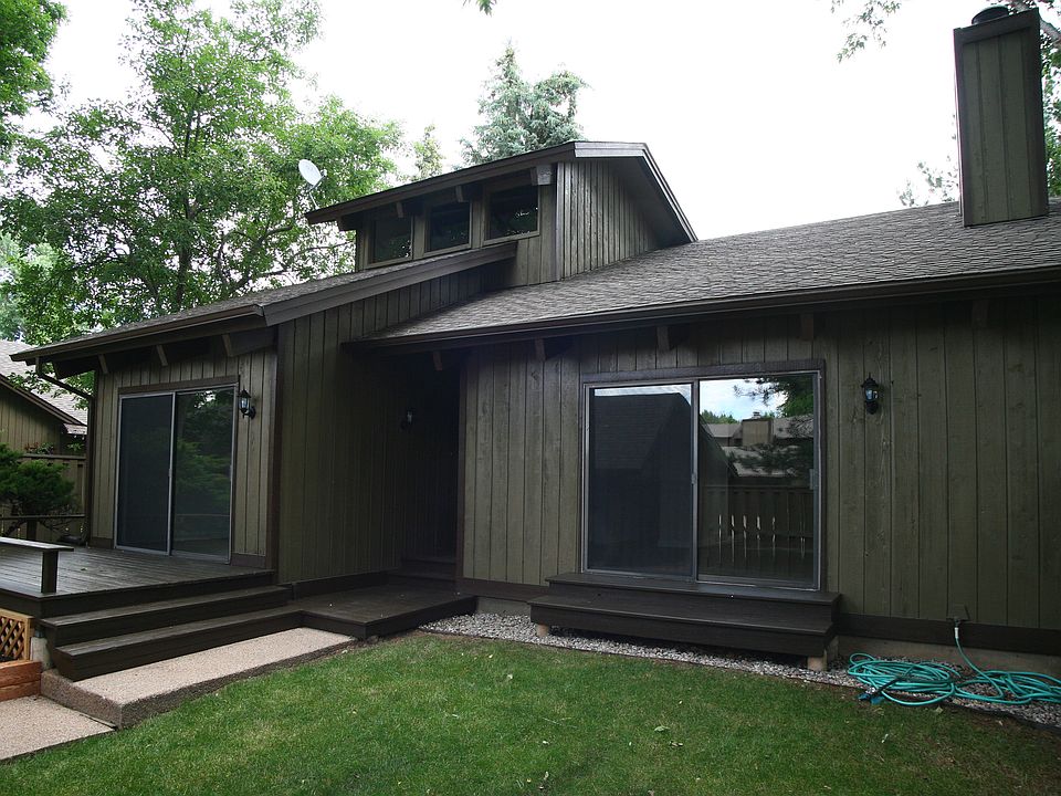 Front of house inside fence