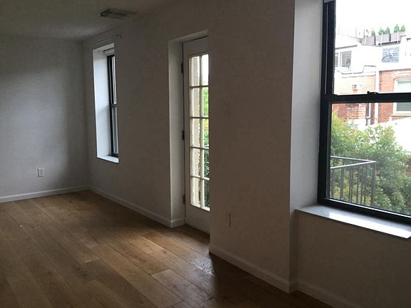 Main room facing trees