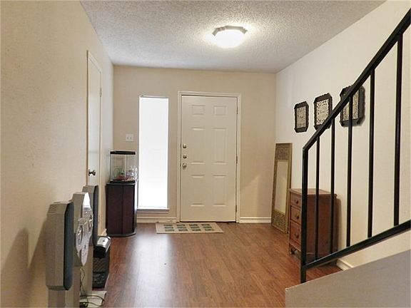 Extra wide entry.