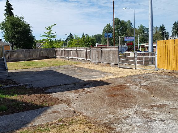 2nd fenced yard off alley